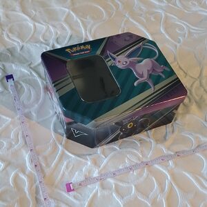 Pokemon Trading Card Tin - Purple and Black